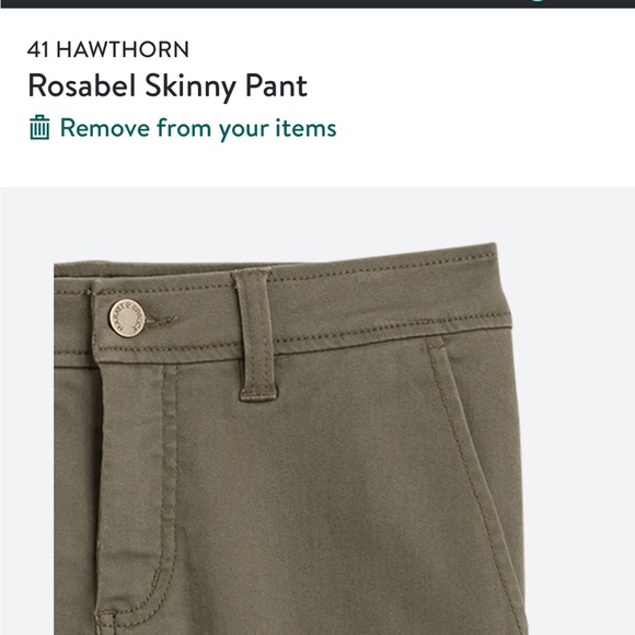 Stitch Fix 41 Hawthorn Rosabel Skinny Pants - Picture 3 of 6